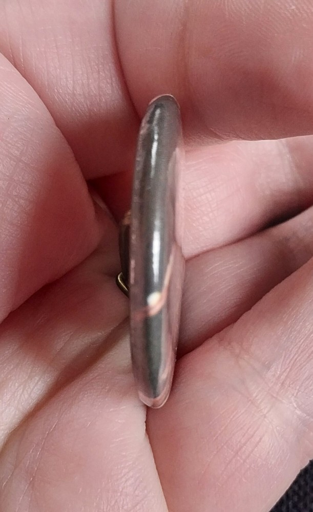 RARE Vintage KISS Gene Simmons in Concert "DEMON" Pin Pinback Button Badge