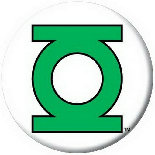 DC Comics Green Lantern Logo Licensed 1.25 Inch Button 81082