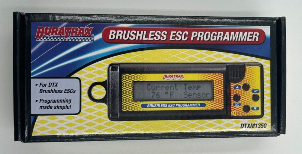 Duratrax Brushless ESC Programmer DTXM1350 (New)