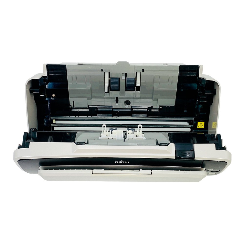 Duplex Pass-Through ADF Document Scanner for Work w/AC Adapter & USB Cable