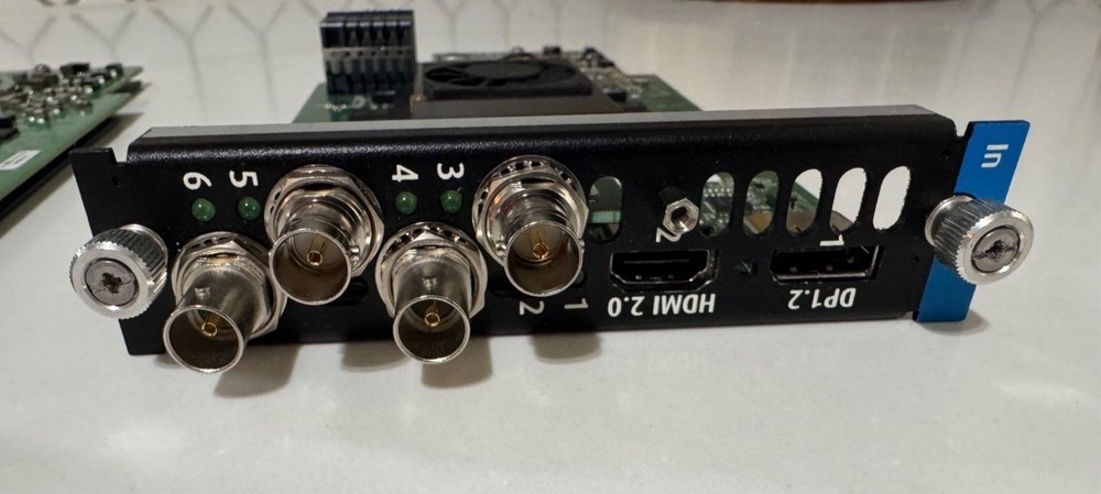 Barco E2 Tri-Combo Input card