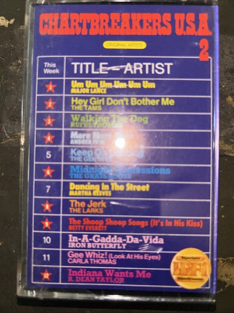 chartbreakers usa 2 cassette lookback. C19