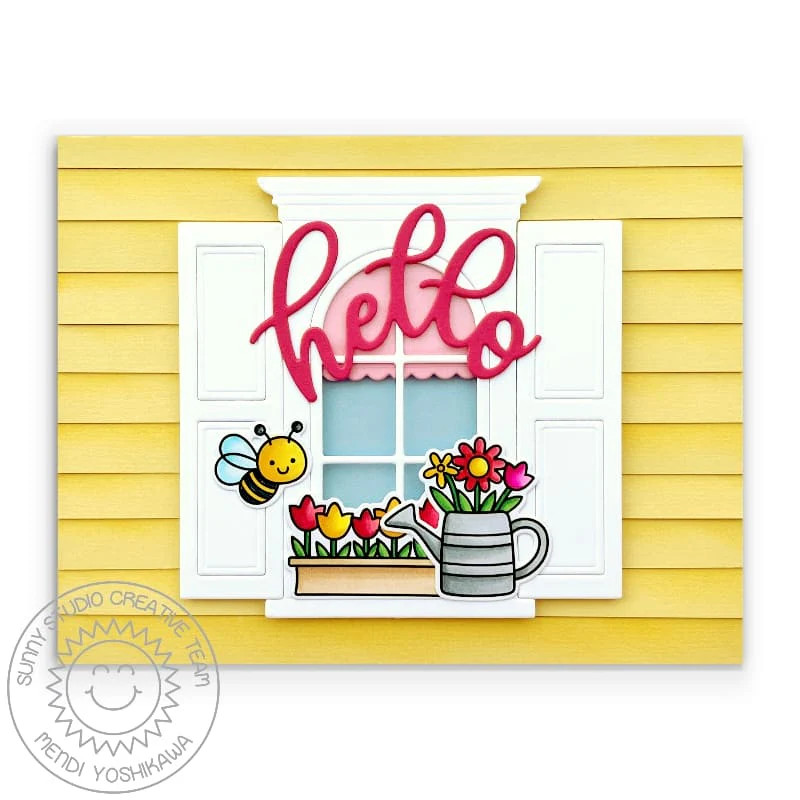 Sunny Studios - Wonderful Windows Steel Dies