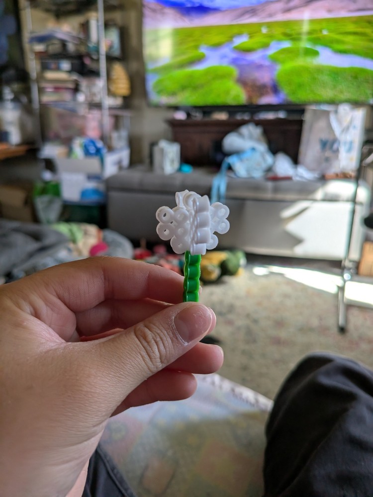 Flower  Perler Bead