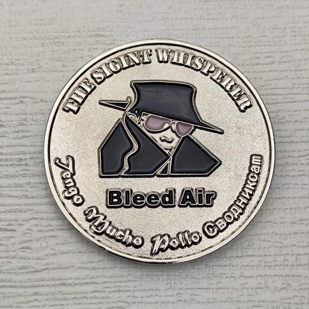 Chief Cryptologist Marcus R.Galloway Challenge Coin