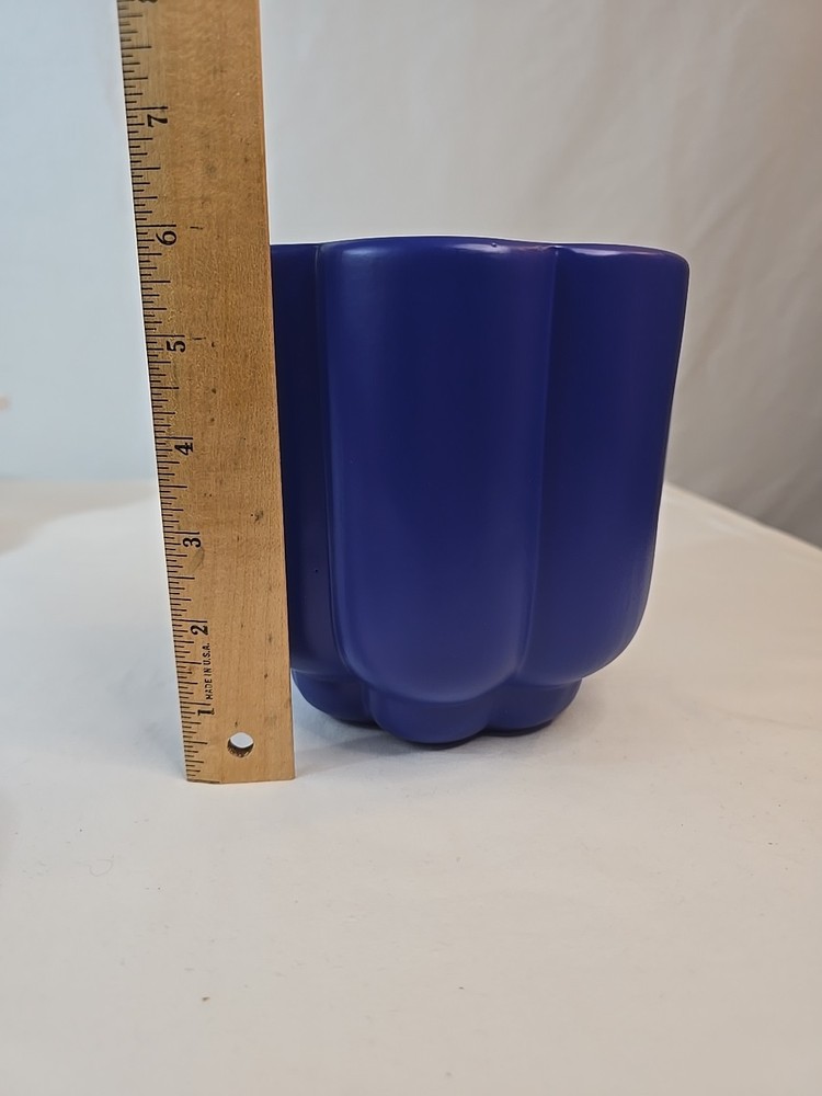 Ceramic Planter Blue 6 Inch