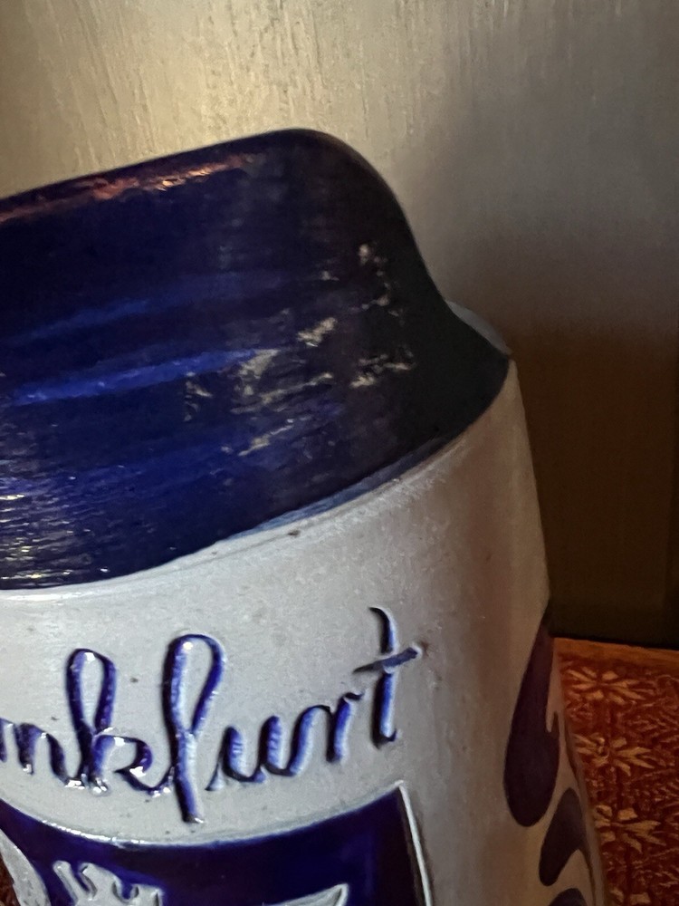 Frankfurt Germany Stoneware Pitcher