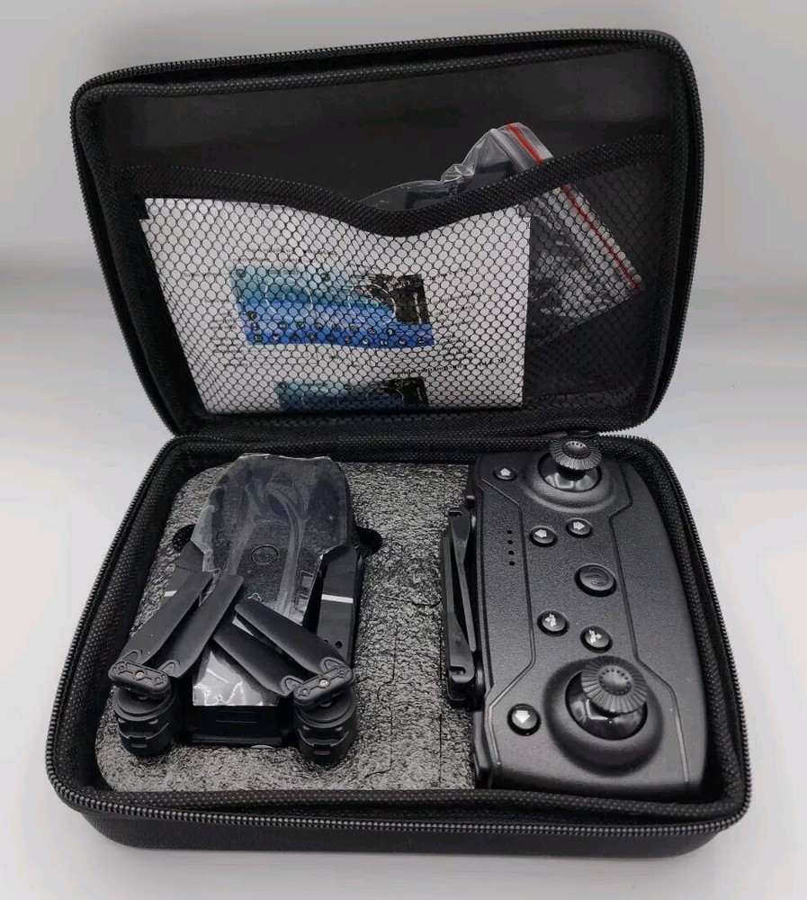 Dual Camera Double Folding Cool LED Black K3 & E99 Professional RC Drone