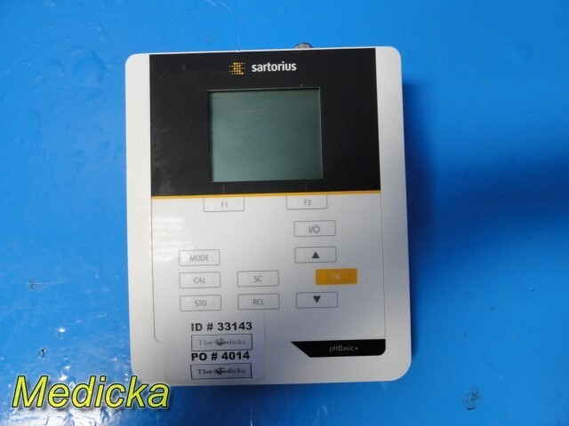 Sartorius Model PhBasic+ Benchtop Ph Meter ~ 33143