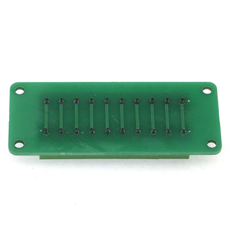 10 Way Plastic Terminal Block Connector for Secure Electrical Wiring Connection