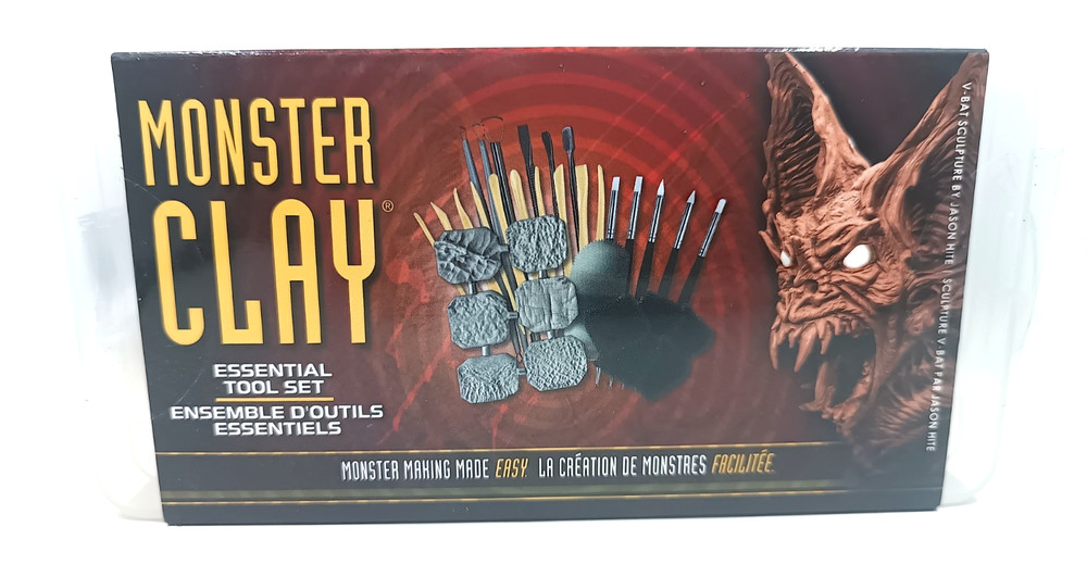 Monster Clay Essential Tool Set, Ideal for High End Sculpting