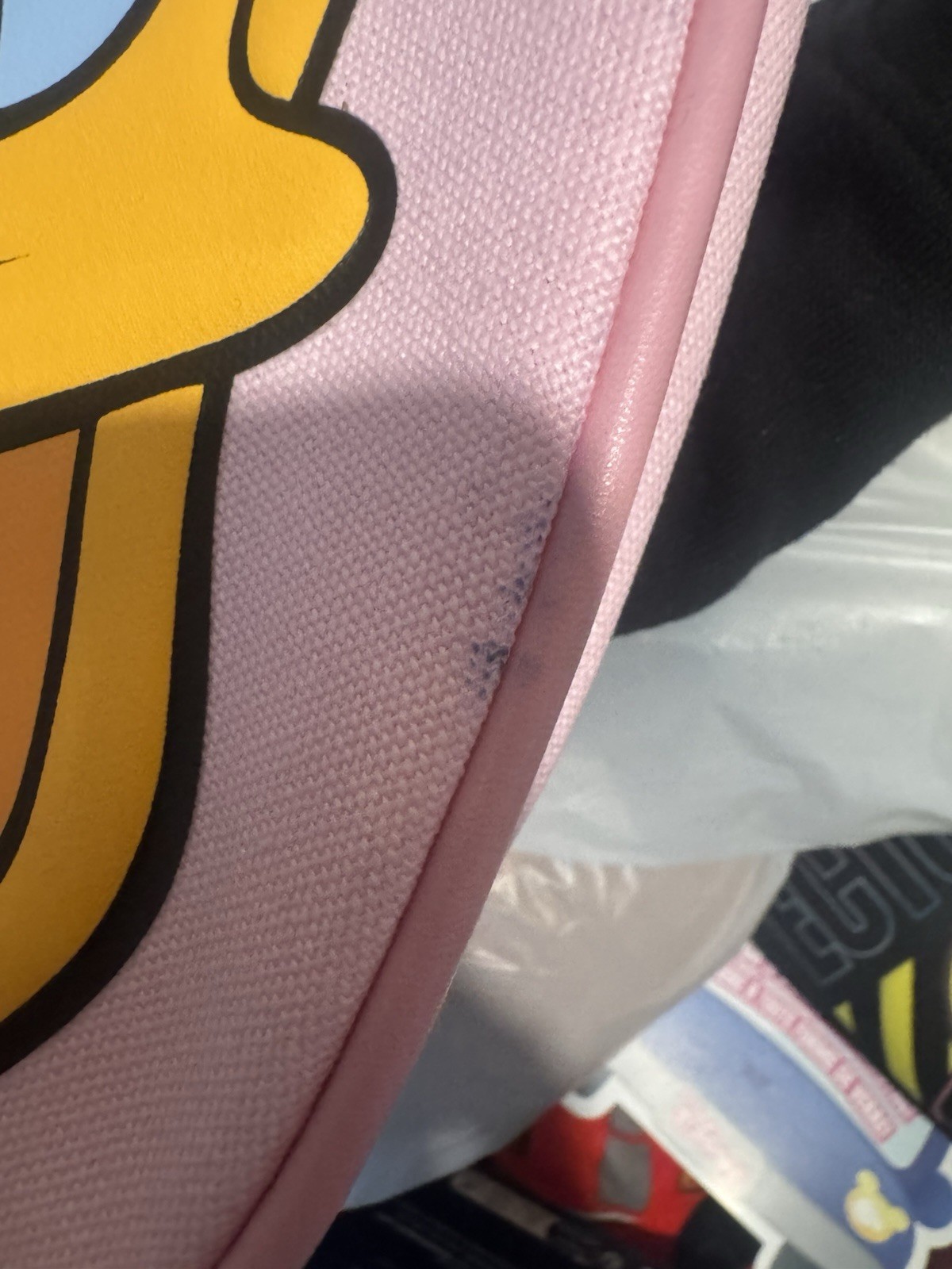 As Is Disney Parks 2026 Daisy Mini Face Tote Crossbody New