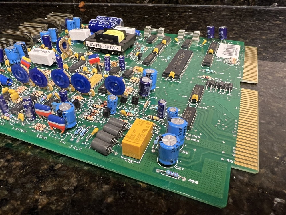 Bogen Multicom 2000 Analog Card MCACB Intercom System Used AS IS #2