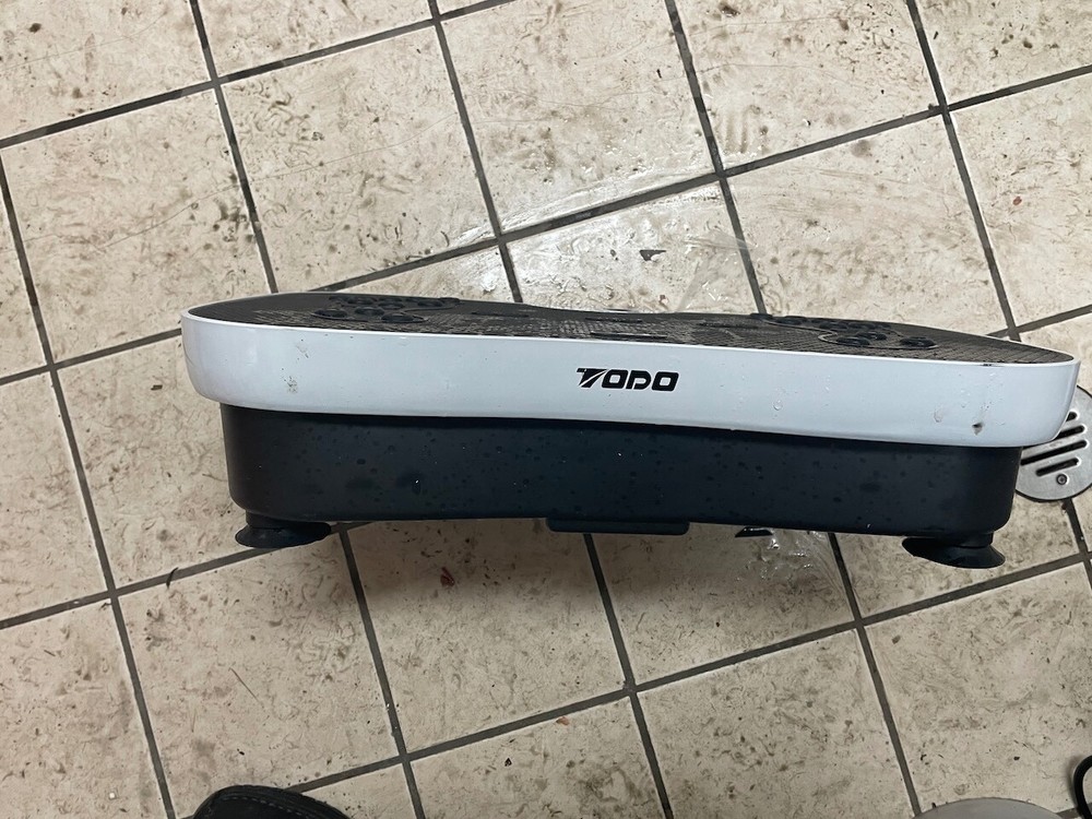 TODO Touchscreen Whole Body Vibration Plate Exercise Machine Built in Bluetooth