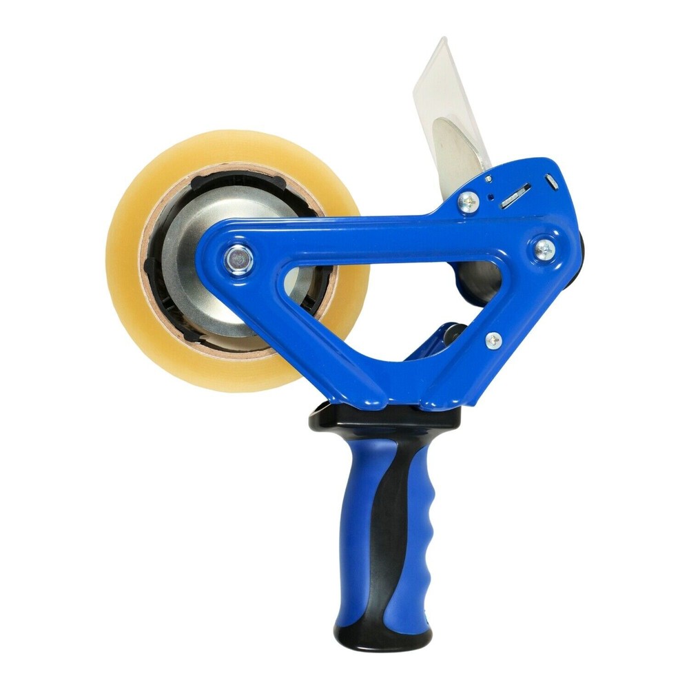 2 Each Ext Sharp Teeth Heavy Duty Tape Dispenser for 3" Tape, Retractable Blade