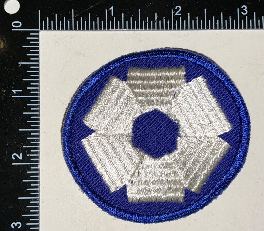 WWII US Army 6th Service Command TWILL VARIATION Patch