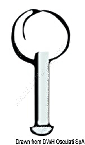 OSCULATI SS Clevis Pin Without Ring 5mm X 15mm