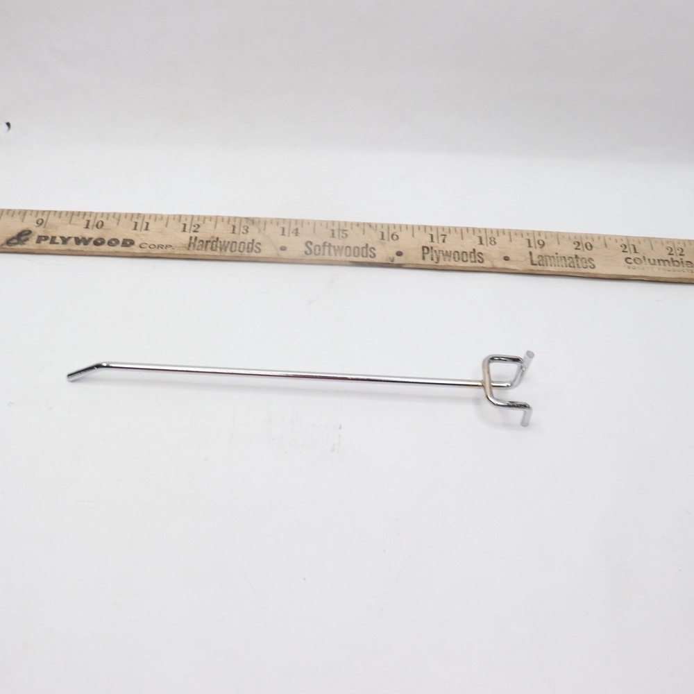 Pegboard Double Hook 7"