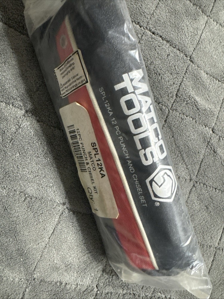 MATCO 12 PC PUNCH & CHISEL SET