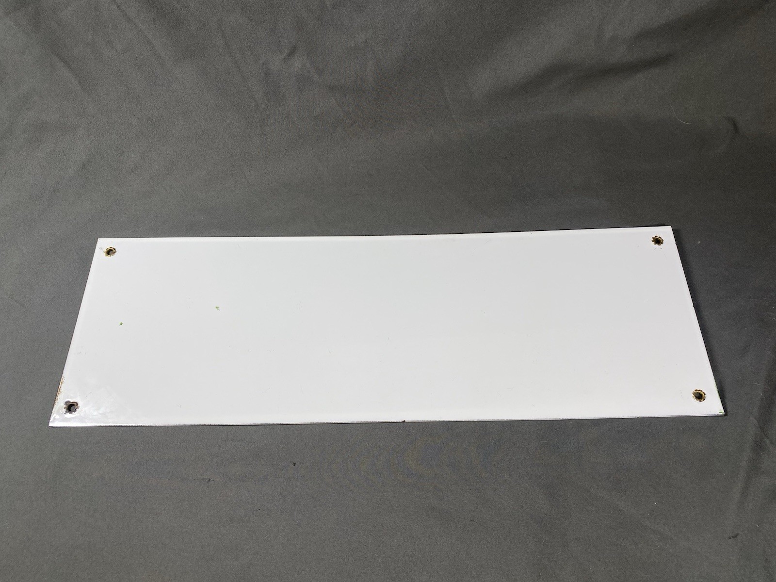 Drink Coca Cola Trade Mark Porcelain Sign 18x6”