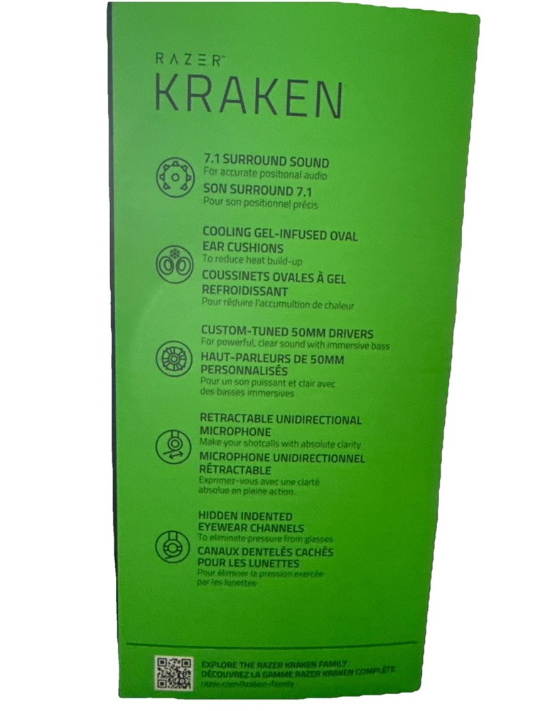 Kraken Wired Gaming Headset !!READ DESCRIPTION!!