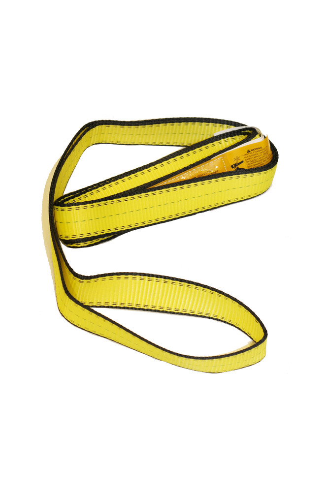 2" x 6' Lifting Web Sling Eye & Eye 1-ply Tow Strap Tree Saver Choker Pull Poly