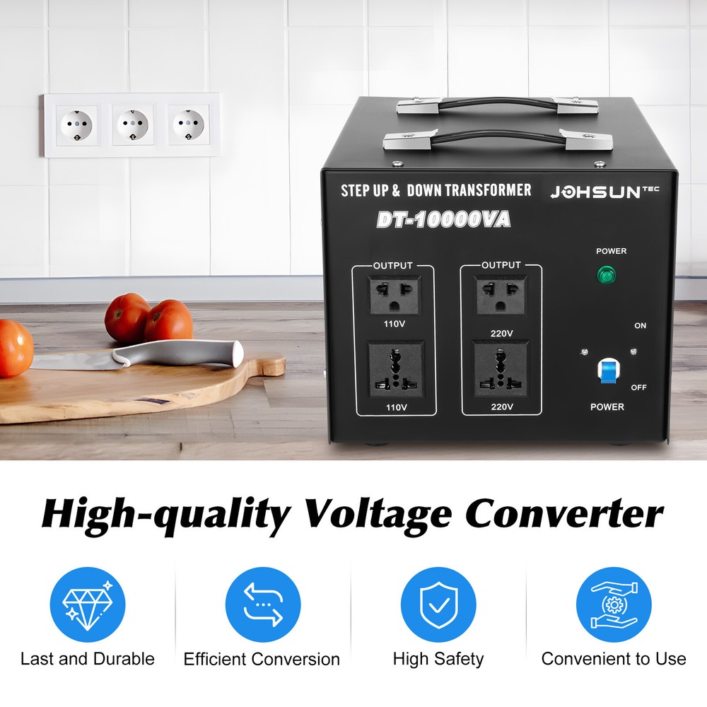 8000W VCT Voltage Converter Transformer Step Up Step Down 110V-220V