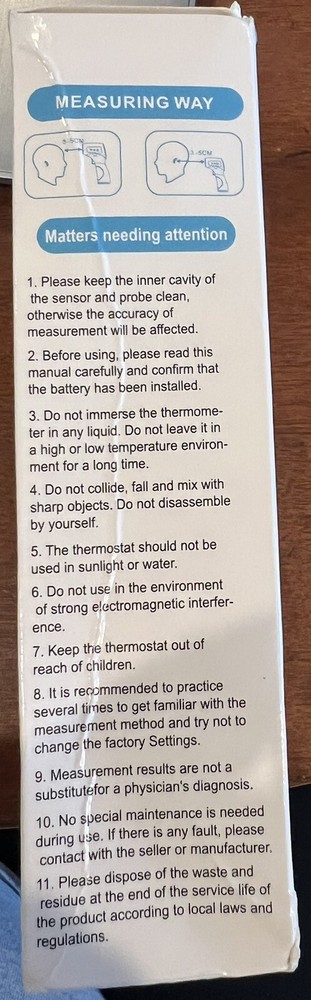 Infrared Thermometer YHKY-2000