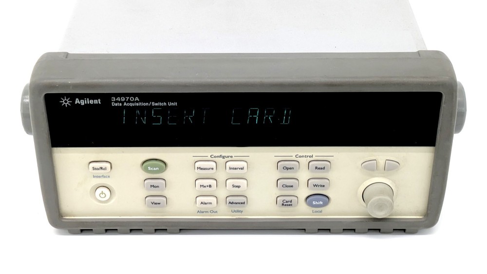 34970A [Calibrated] Data logger switch unit Keysight S/N:MY41014860