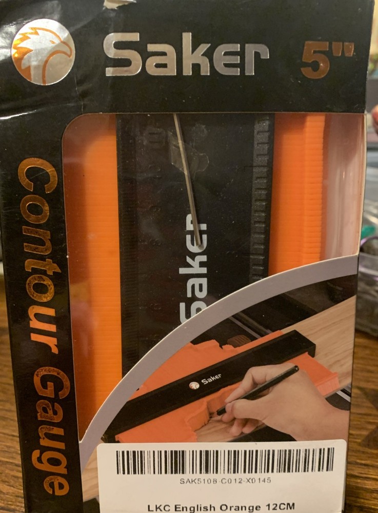 Saker Contour Gauge (5 Inch Lock) Profile Tool- Adjustable Lock-Precisely Copy