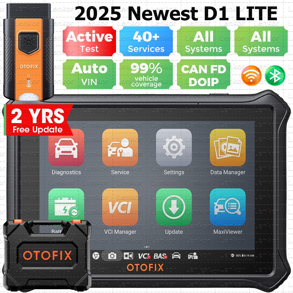 2025 OTOFIX D1 Lite Car Bidirectional Scanner Auto Full System Diagnostic Tool