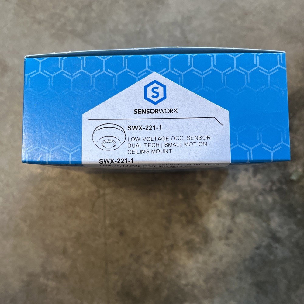 SensorWorx SWX-221-1 Low Voltage Ceiling Occupancy Sensor