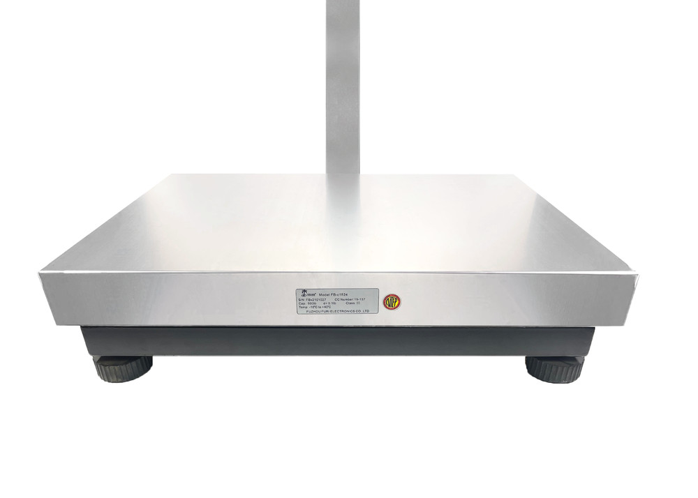 Tree FB-c2424 NTEP Bench Scale – 500 lb, 24x24″ Platform, Numeric Keypad,
