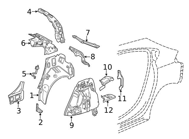 Genuine GM Bracket 23328028