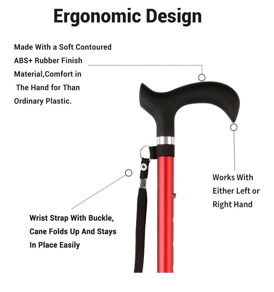 Walking Cane - Collapsible Adjustable Folding Canes 🇺🇸 Shipping 💨