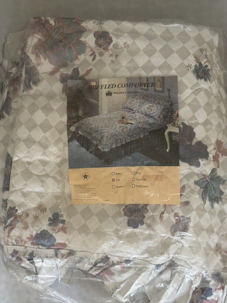 Ruffled Comforter Regency Collection Full