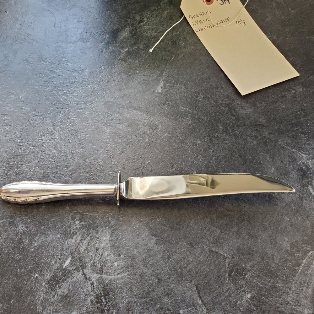 GORHAM LYRIC CARVING KNIFE 10 1/2" #319