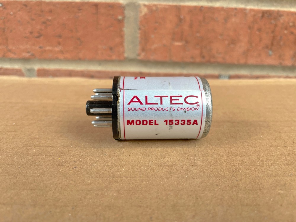 Altec Octal Bridging Transformer Silver Model 15335A Vintage Rare