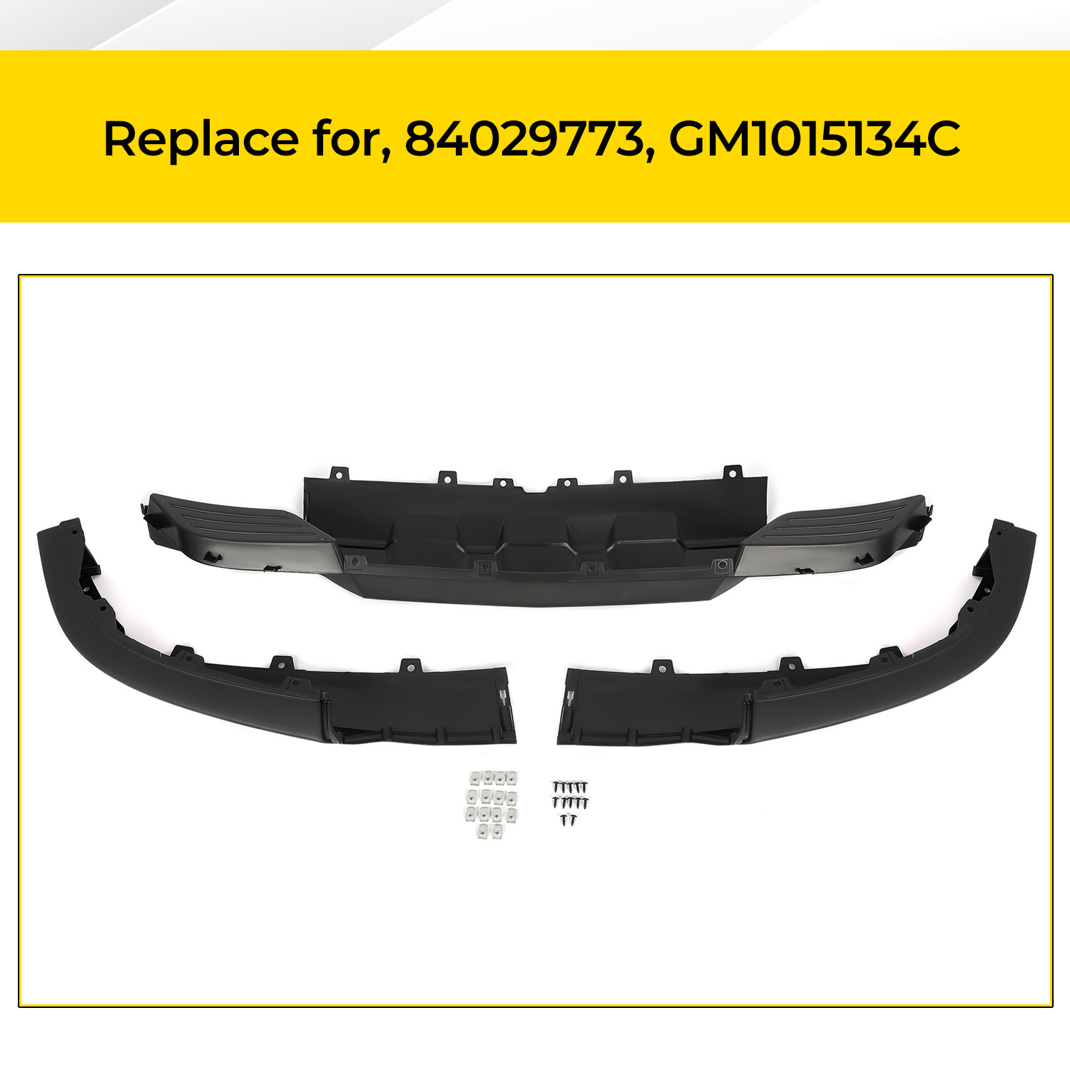 Front Lower Bumper Valance For Chevrolet Silverado 1500 2016 2017 2018 2019