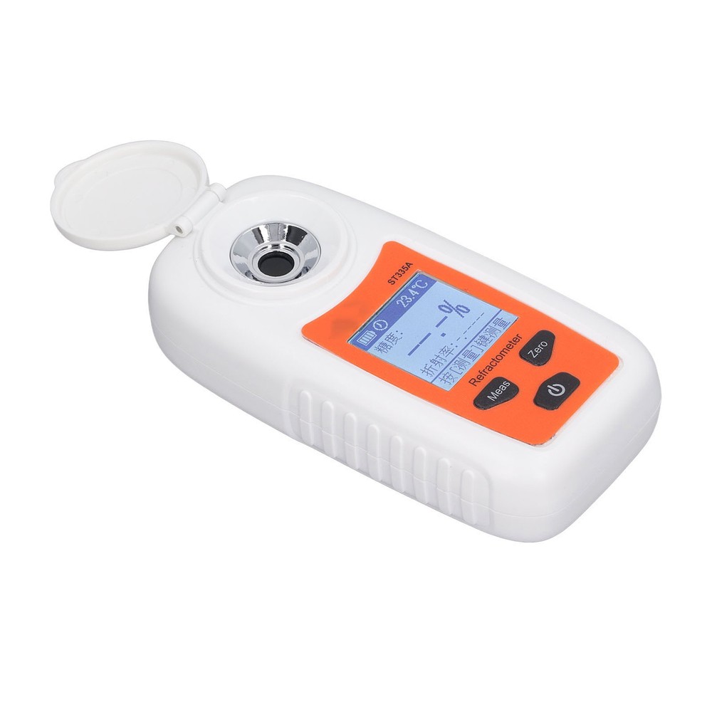 LCD Digital Refractometer Non Slip Dust Proof Cover Digital Sweet