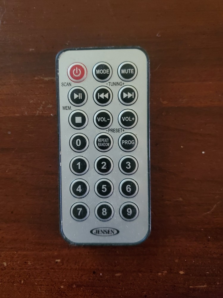 Jenson Wall Mountable CD System JMC 180B WITH REMOTE Tested & Working Pre-Owned