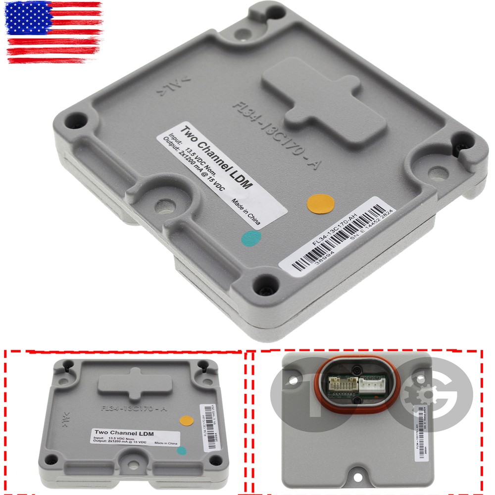 Led Headlight Ballast Control Unit Module FL3413C170A # FL34-13C170-A For Ford