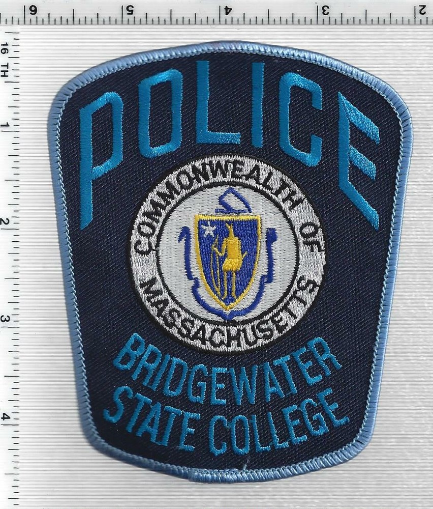 Bridgewater State College Police (Massachusetts) 3rd Issue Shoulder Patch