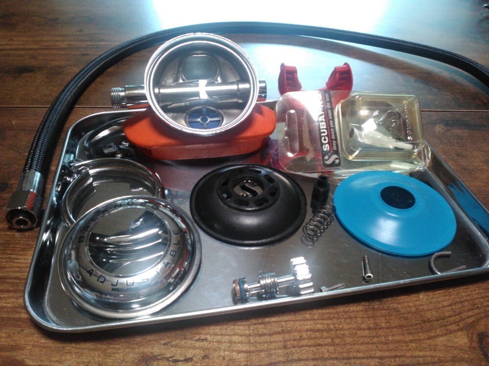 Vintage Scubapro Balanced Adjustable Second-Stage 2902748, Good Cndition.