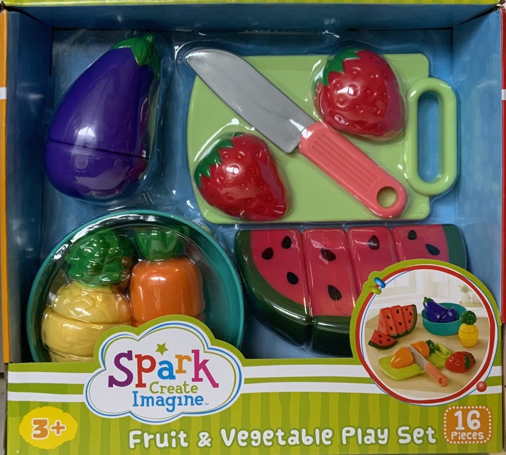 Sparks Create Imagine FRUIT AND VEGETABLE Play Set