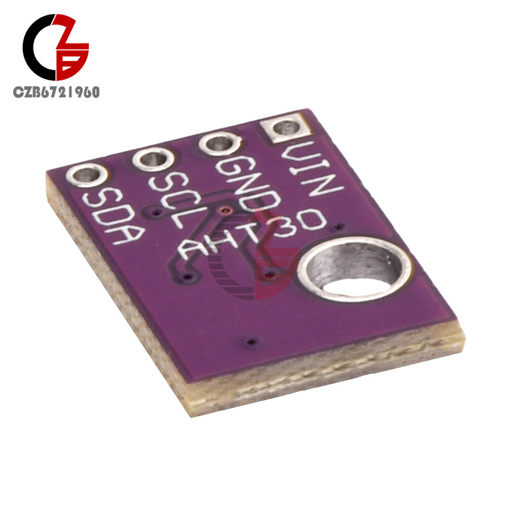 10PCS AHT30 Temperature Humidity Sensor Module Digital High Accuracy I2C Signal