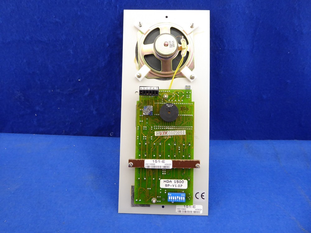 Gehrke HGA 1500 Intercom System Intercom