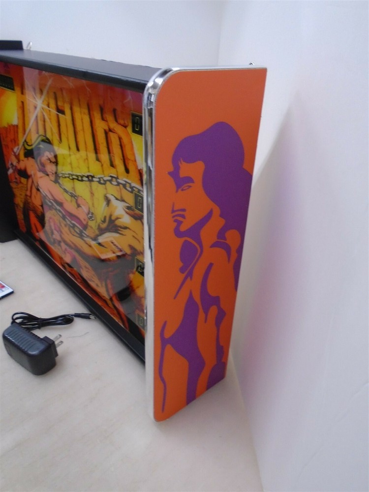 Hercules Pinball Head LED Display light box