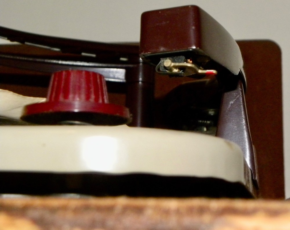 WEBCOR Console Record Player ~ Webster Chicago Model 1121-1 Plug-In Fonograf