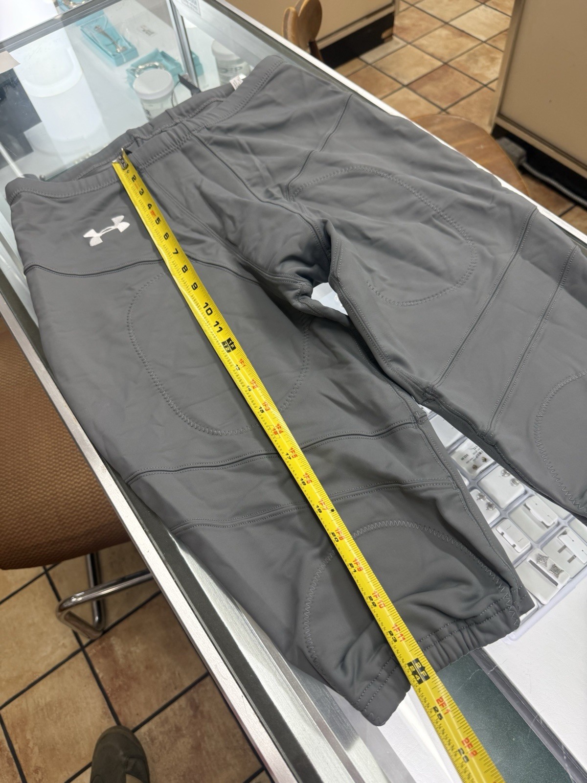 NEW Under Armour Football Pants Force Style Mens 2XL XXL Gray GP U00274 1372059